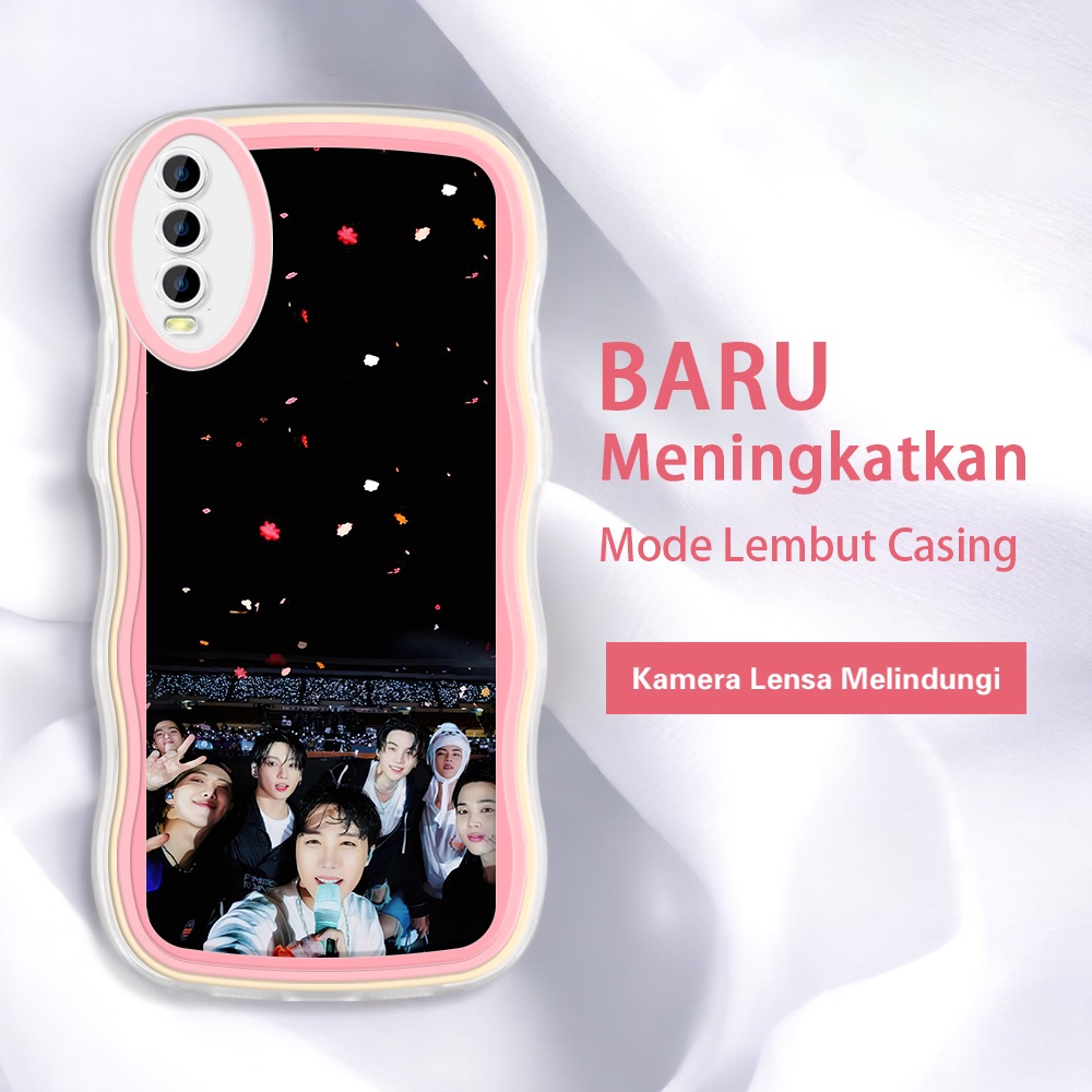 Vivo Y20 Y12A Y12S Y17 Y15 Y12 Y20I Y20S Y20SG 2121 New INS BTS BT21 Cool Kor Fashion Kesing case hp