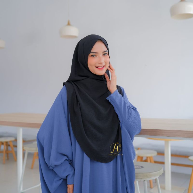 pashmina curve cringkle air flow - pashmina oval cringkle - fanalia hijab