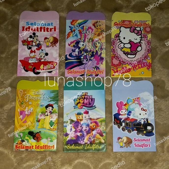 

*#*#*#] Amplop angpao angpau Lebaran Idulfitri for girls 7x10.5cm