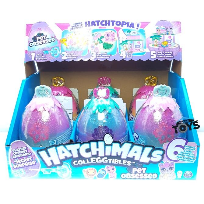 Hatchimals CollEGGtibles Secret Surprise Pet Obsessed Hatchtopia