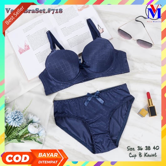 Angela Premium Japan Bra Bh Push Up Set Tanpa Kawat Celana Dalam Wanita Bikini Sport Beha Lingerie K