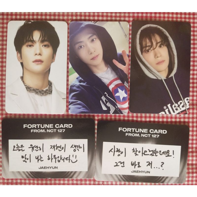 JAEHYUN TC NCIT NCT127 THE LINK STICKER PC PHOTOCARD