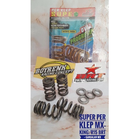 SUPER PER KLEP MX-KING/R15/XABRE/ALL NEW VIXION 150 + GANJALAN MX - BOYRENK SURABAYA