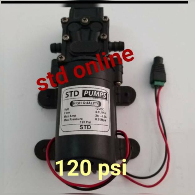 STOK TERBATAS|| POMPA DINAMO SOCKET - SOCKET 120 PSI 12V DINAMU STEAM DC