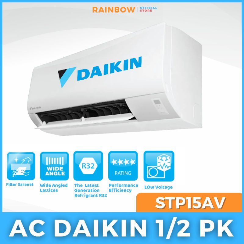 AC DAIKIN 1/2 PK STP15AV LOW WATT REFRIGRANT R32