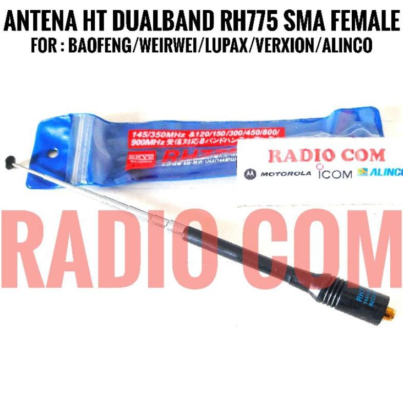 7.7 Antena Ht Weirwei Dualband / Antena Ht Baofeng Dualband / Antena Ht Lupax Dualband Diamond Rh 775