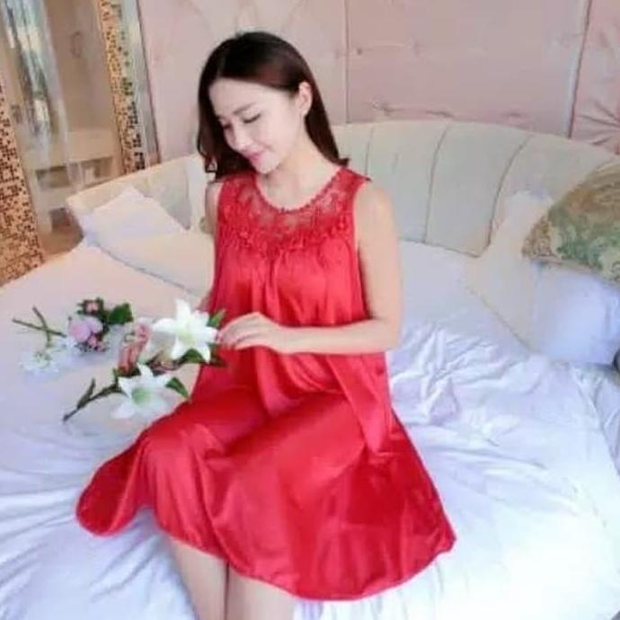 daster seksi dress sexy baju tidur seksi wanita size jumbo L XL XXL