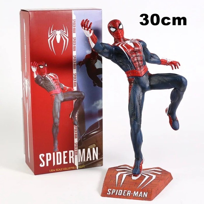 Terlaris Action Figure Spiderman Ultimate Ps4 Ver. Statue Crazy Toys