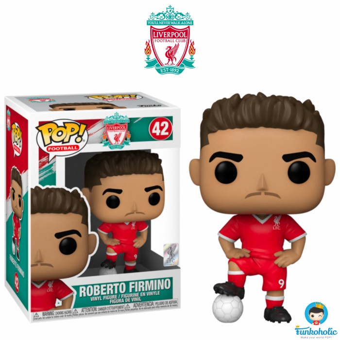 Funko Funko Pop Football (Soccer) Epl Liverpool - Roberto Firmino #42