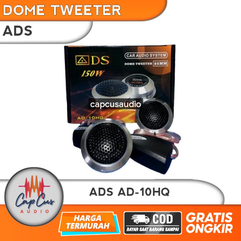 DOME TWEETER 25MM ADS AD 10 HQ / DOME TWEETER MOBIL ADS / TWEETER ADS