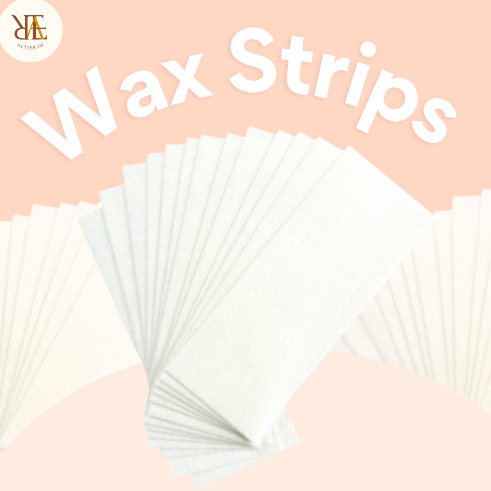 Hari ini10.10 Strip wax Altier (10 pcs) | Waxing Strip | Kertas Wax | Kain Wax | Wax strip WAT