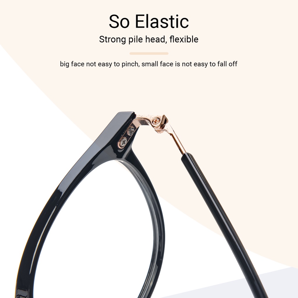 Robins kacamata Lentur Anti Radiasi Komputer Frame Kacamata Minus Blueray Photocromic Bluecromic Fashion Terbaru Pria Wanita 83079-3