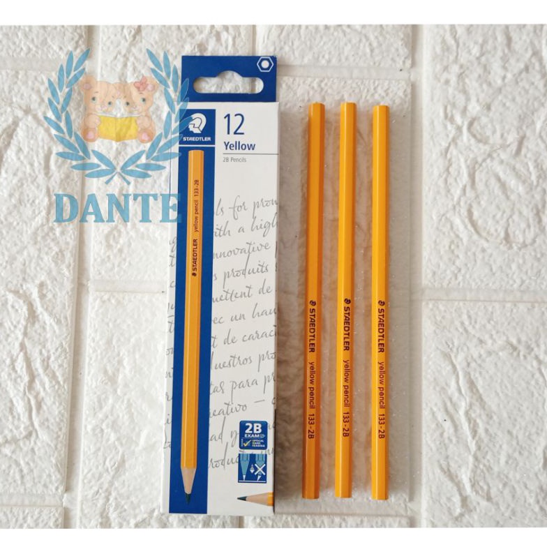 

40 Pensil 2B Staedtler Pensil Ujian ( per Lusin ) ➙Murah
