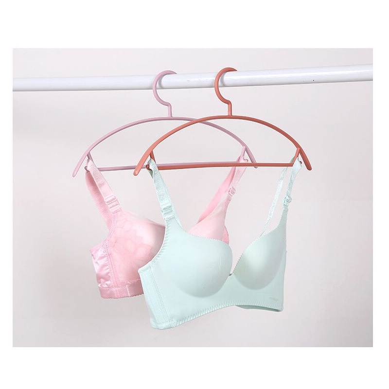 Holiven Gantungan Baju Melengkung Anti-slip Extra Tebal 5pcs