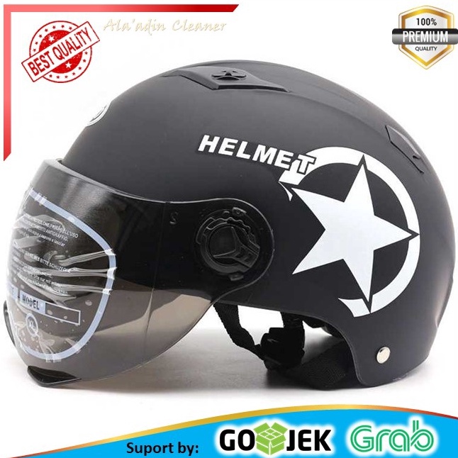 ❈Laris➫ Helm Sepeda Listrik Skuter Elektrik Anak Dewasa Wanita Murah ZORO Half Face Visor J60 ➾