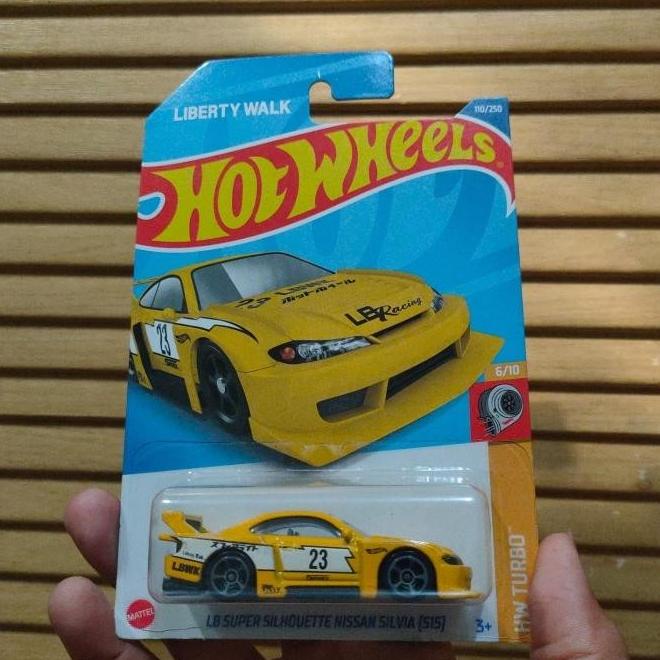 [] HOTWHEELS NISSAN SILVIA S15 LBWK KUNING