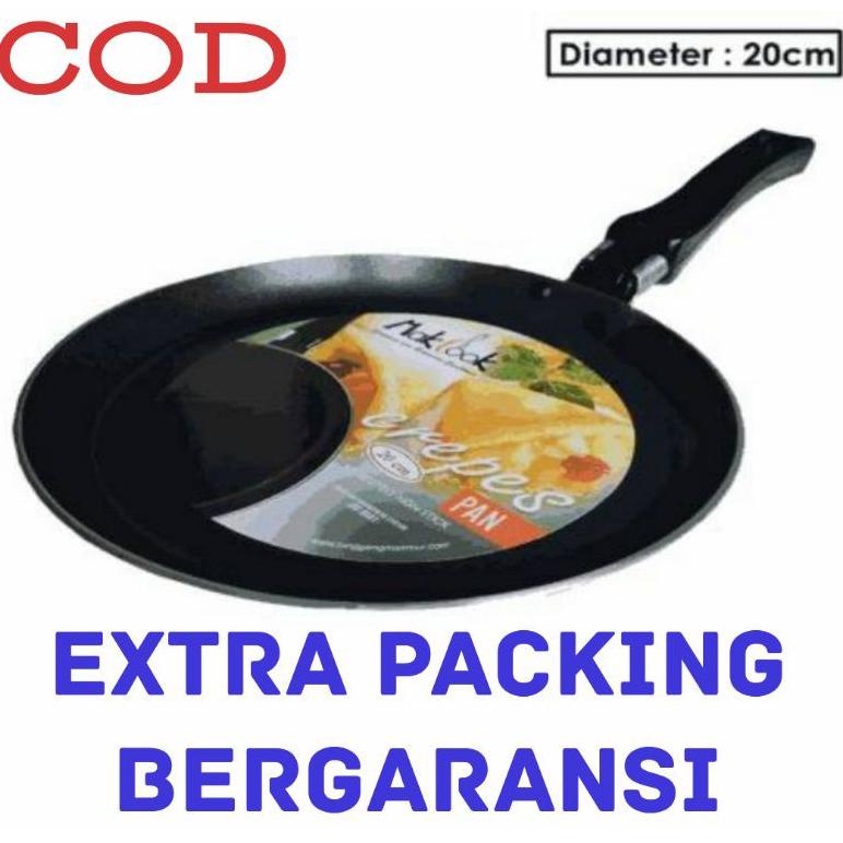 Viral Makcook Crepes Pan 20Cm Cod Teplon Crepes 20 Cm Teplon Anti Lengket / Teplon Makcook 20Cm