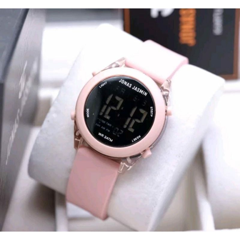 Promo! Jam Tangan Jonas Jasmin Original Digital Fashion Pria/Wanita Tahan Air Garansi