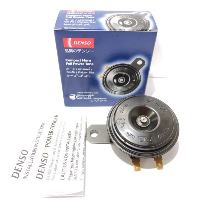 Klakson Disk 12V Single Denso Suara Avanza Universal Jaminan Asli