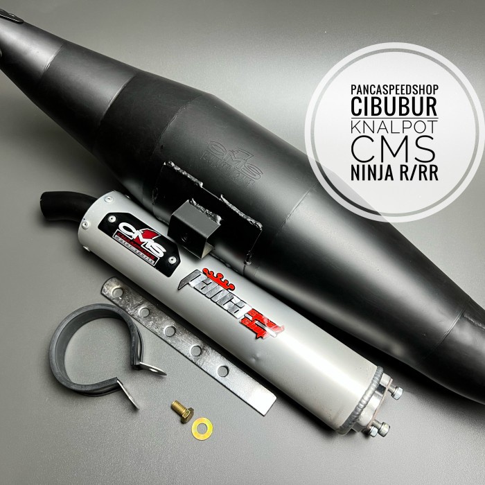 Terlaris Knalpot Cms Original Ninja R Rr