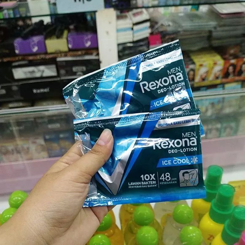 `ღ´ PHINKL `ღ´  Rexona Deodorant Lotion ICE COOL Men Sachet