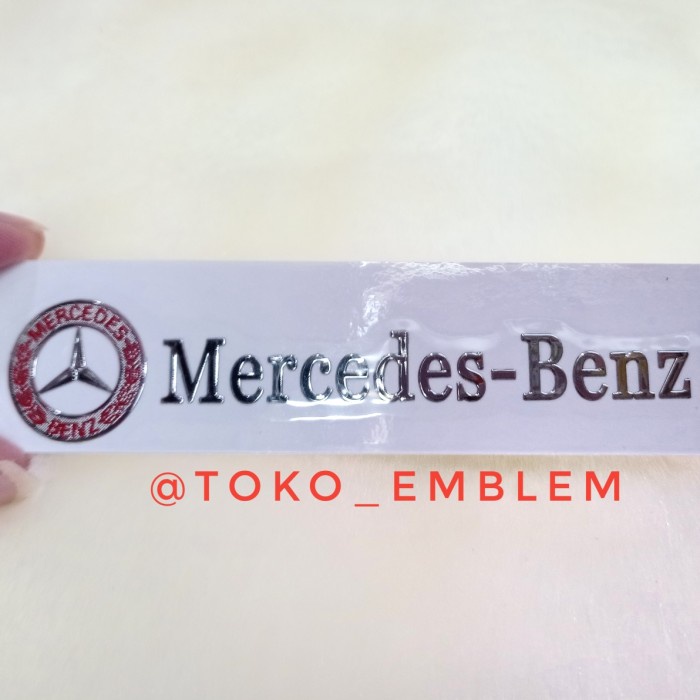 Stiker Mercedes Benz Tipis