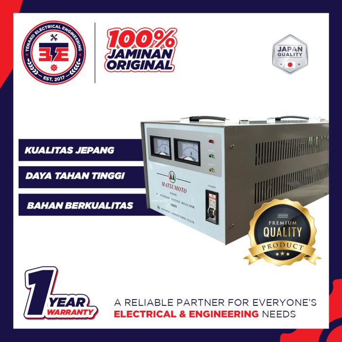 Stabilizer 5000 Watt Stavol Matsumoto 5000N