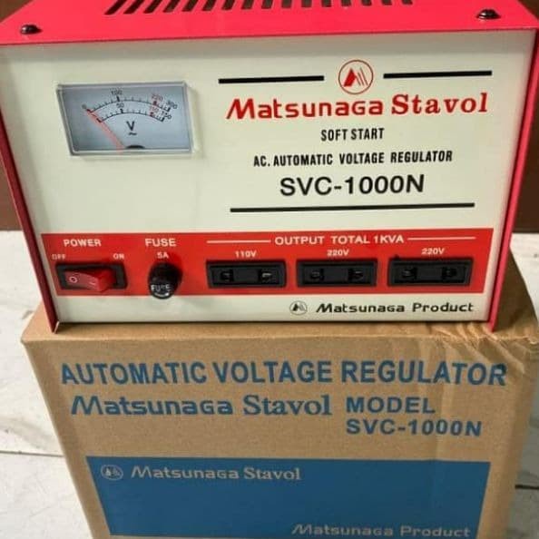 Stavolt Stabilizer 1000 Watt MATSUNAGA