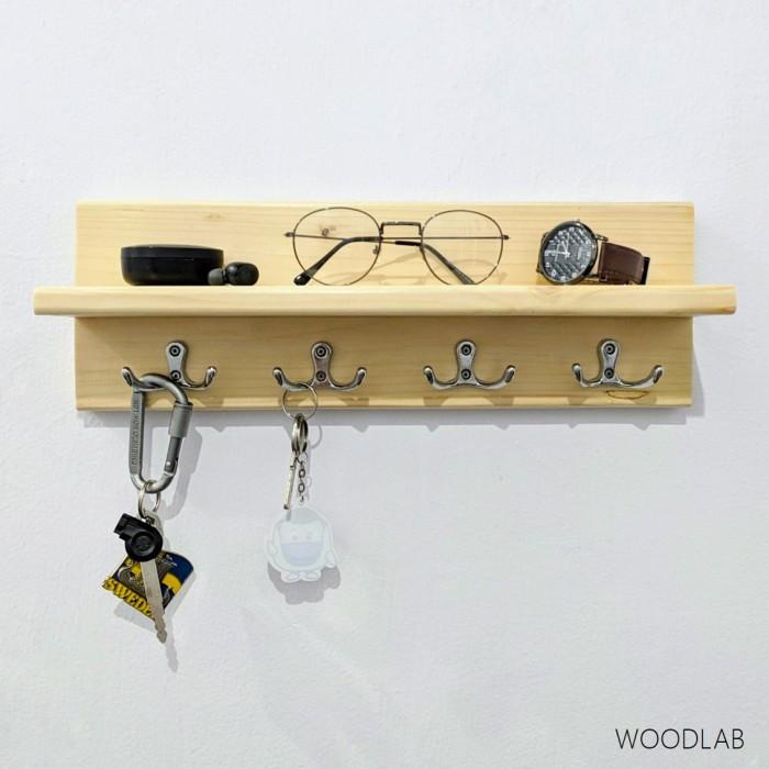 Gantungan Gantungan Baju Dan Kunci / Kapstok / Capstock Kayu Minimalis