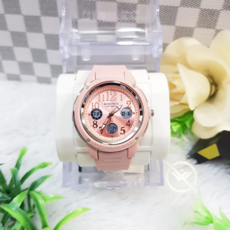JAM TANGAN WANITA DIGITEC DA 4091 / DG 4091 / DIGITEC 4091 WATER RESIST