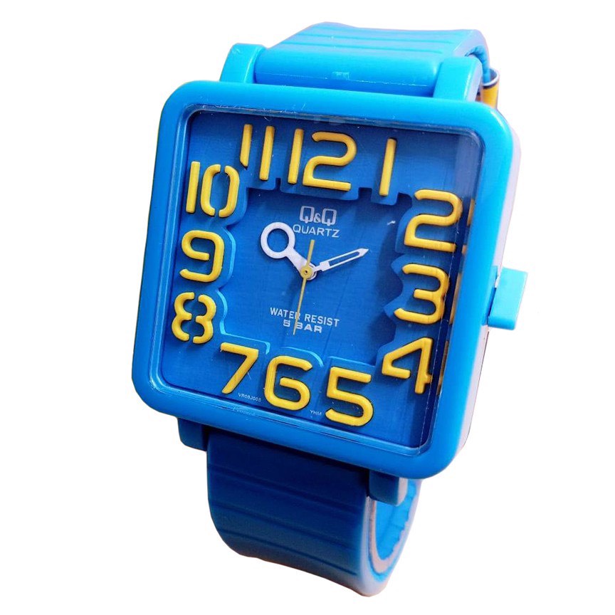 BARU JAM TANGAN ORIGINAL Q&Q QNQ QQ VR06 VR 06J VR06J ORIGINAL WATER RESISSTANT