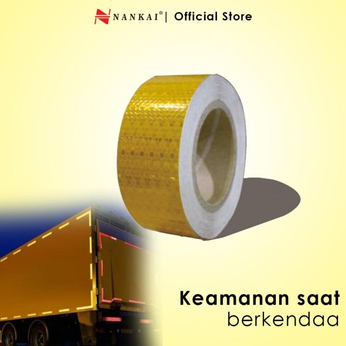 

Penjolo Stiker Reflektor Kuning 2" X 45 Meter Nankai