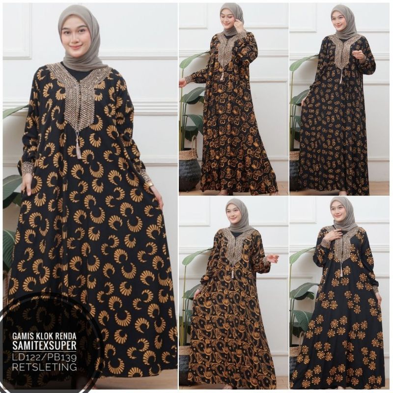 Gamis sogan renda