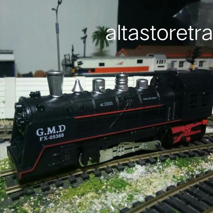 Ready Miniatur Kereta Api Uap Railking Sound Terbaik