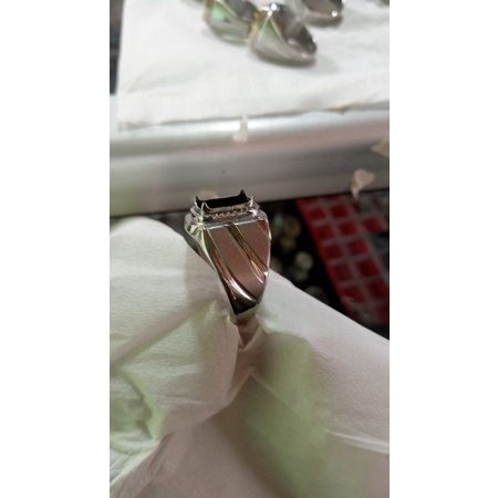 emban ikat ring monel super doff handmade