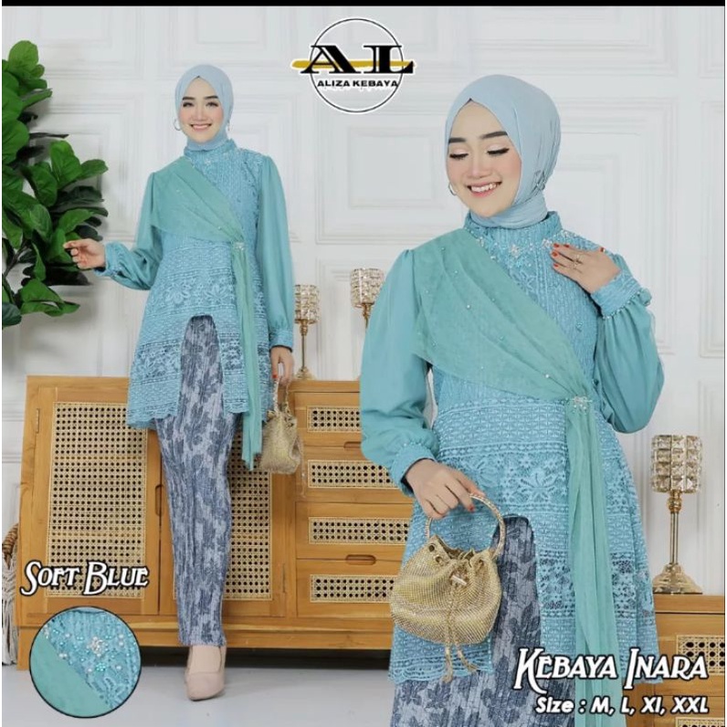 SETELAN KEBAYA PREMIUM//SETELAN KEBAYA BRUKAT MODERN//SETELAN KEBAYA TERLARIS