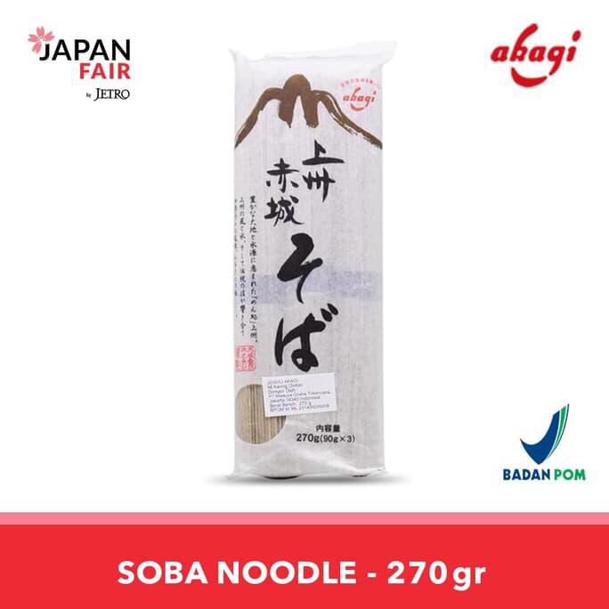 

Mie Impor Akagi Shokuhin Joshu Akagi Soba 270 g