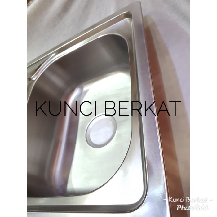 DISKON SPESIAL BAK CUCI PIRING/ZINK/SINK/2 BOWL/2 LUBANG/STAINLESS/DAPUR/KITCHEN SET TERLARIS