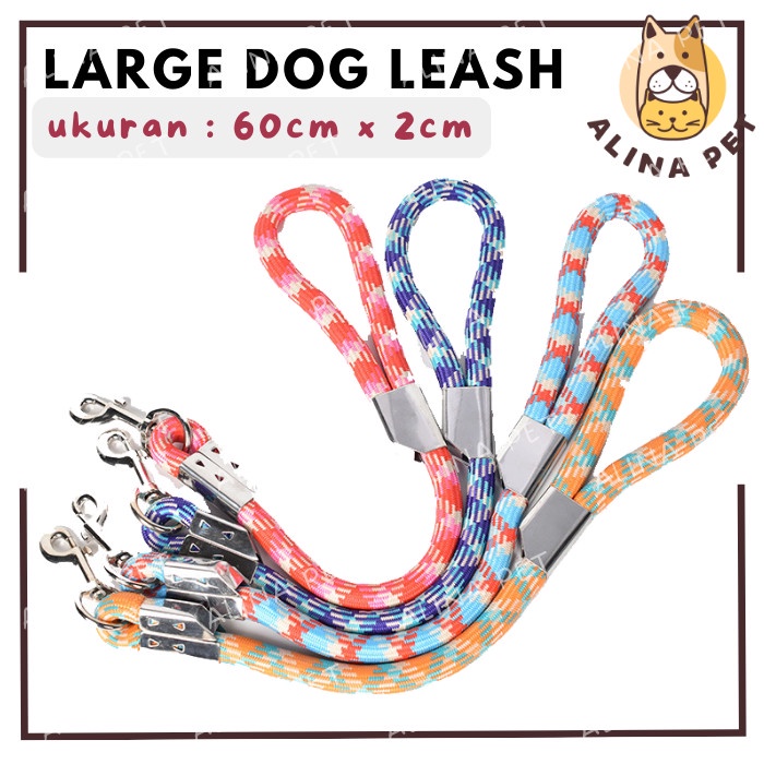 Terlaris Tali Tuntun Anjing Besar Tebal Kuat Large Dog Leash Anjing Tali Anjing