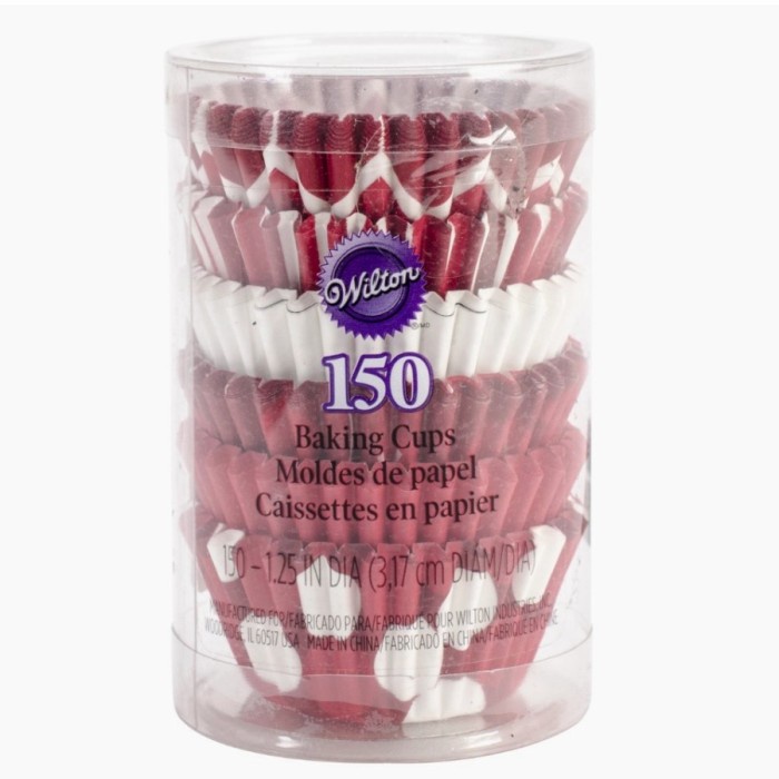 

Wilton Mini Baking Cup / Cupcake Mini Assorted Christmas