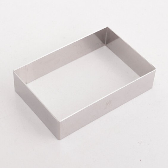 

Sanneng SN3382 - Rectangular Mousse Ring / Cetakan Ring Cake 14cm