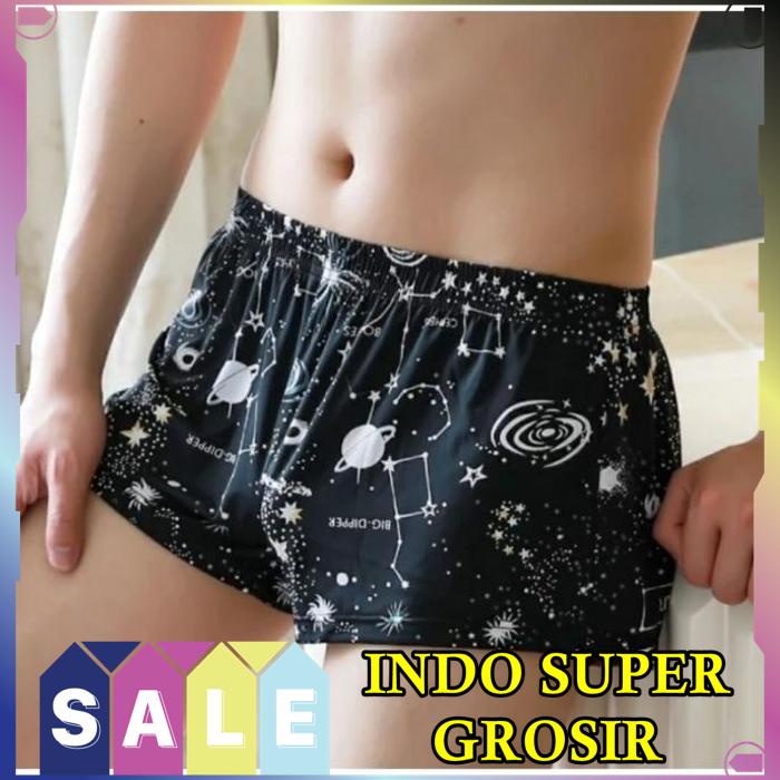 BOXER SEXY PRIA LOW BOXER UNISEX SHORT PANT CELANA PENDEK PRIA WANITA BEST PRODUK 
