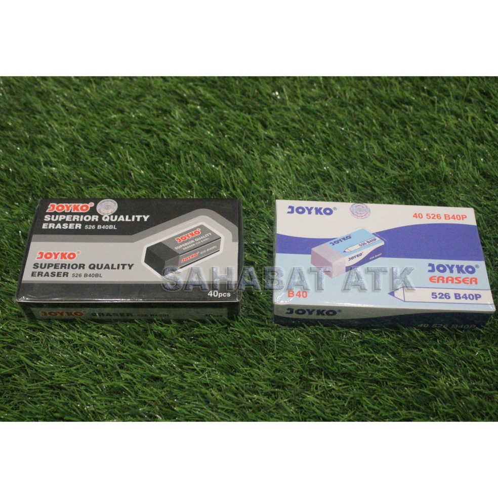 

Murah.. JOYKO STIP B40 HITAM, PUTIH / SATU PAK ISI 40 PCS / PENGAPUS MURAH 94