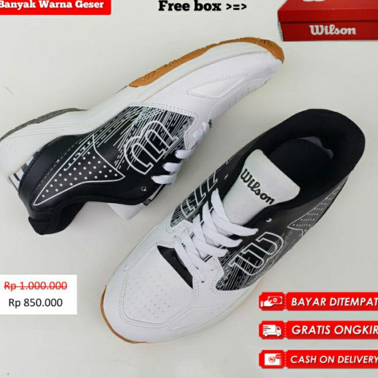 {PRA.18Jn23n} Sepatu Wilson Rush Pro 3.0 Sepatu Wilson Rush Pro 4.0 Sepatu Olahraga Tenis Meja Wilsi