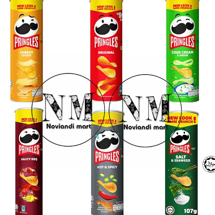 

wj❊Terlaku.➩ EXP 2023 - 2024 ( Keripik Kentang ) Pringles Potato Chips 107gram / pringles 107gr F82 ☊