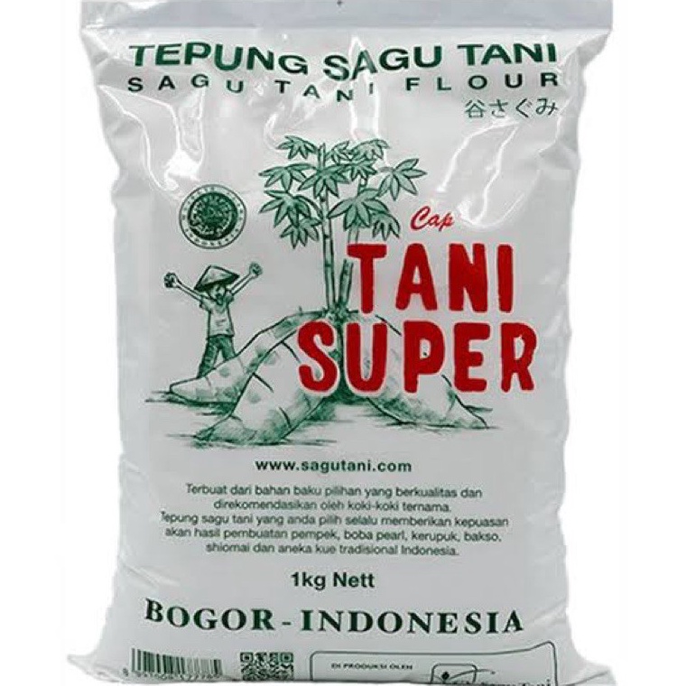 

Ready stok Tepung Sagu Tani Super 1kg ASLI 59