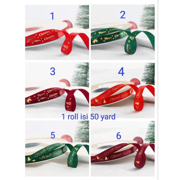 

pita natal christmas uk 1 cm (harga 1 roll)