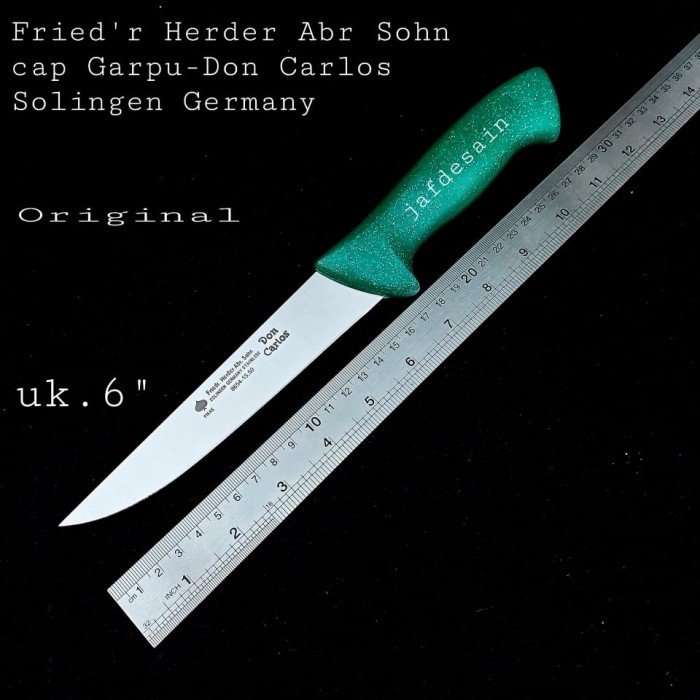 Pisau Solingen cap Garpu Don Carlos 6 inch Original made in Solingen ORIGINAL