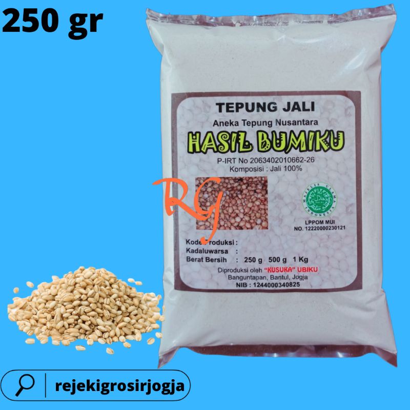 

TEPUNG JALI Organik 250 gram /Tepung JELAI Organik 250 gr/Bubuk JALI 250 gram/JELAI Powder 250 gram