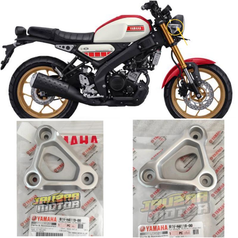 Stay Headlight  Bracket Lampu XSR 155 kanan Kiri Original Yamaha B1V-H4118-00 B1V-H4119-00